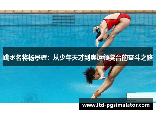跳水名将杨景辉：从少年天才到奥运领奖台的奋斗之路