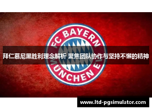 拜仁慕尼黑胜利理念解析 聚焦团队协作与坚持不懈的精神