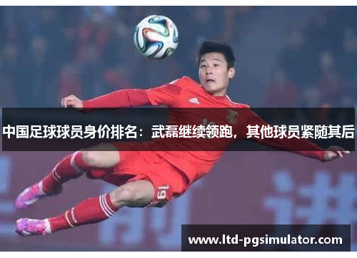 中国足球球员身价排名：武磊继续领跑，其他球员紧随其后