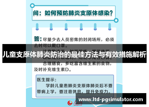 儿童支原体肺炎防治的最佳方法与有效措施解析